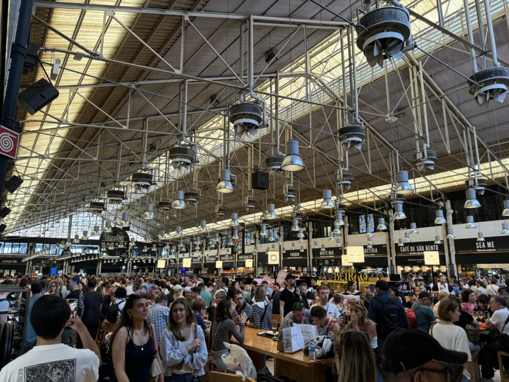 Time Out Market in Lisbon, Portugal