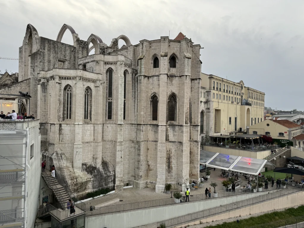 Carmo Convent in Lisbon, Portugal