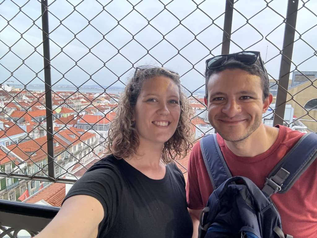 Santa Justa Lift in Lisbon, Portugal