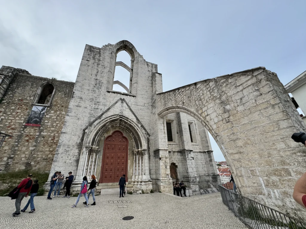 Carmo Convent in Lisbon, Portugal
