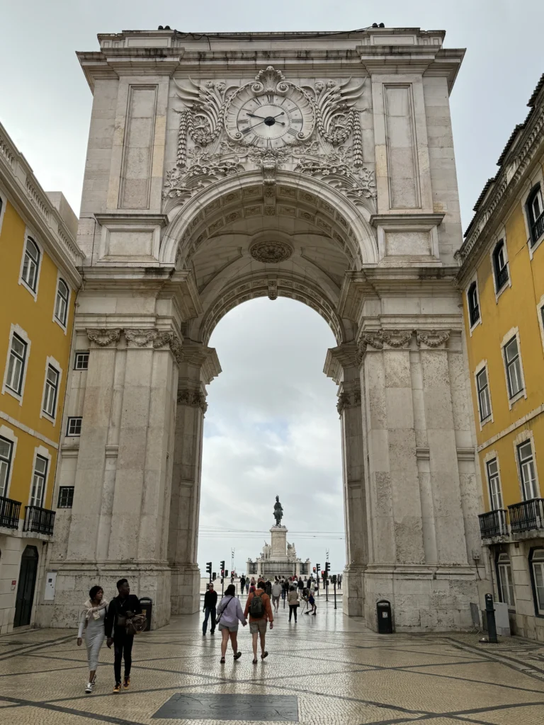 Arco da Rua Augusta in Lisbon, Portugal