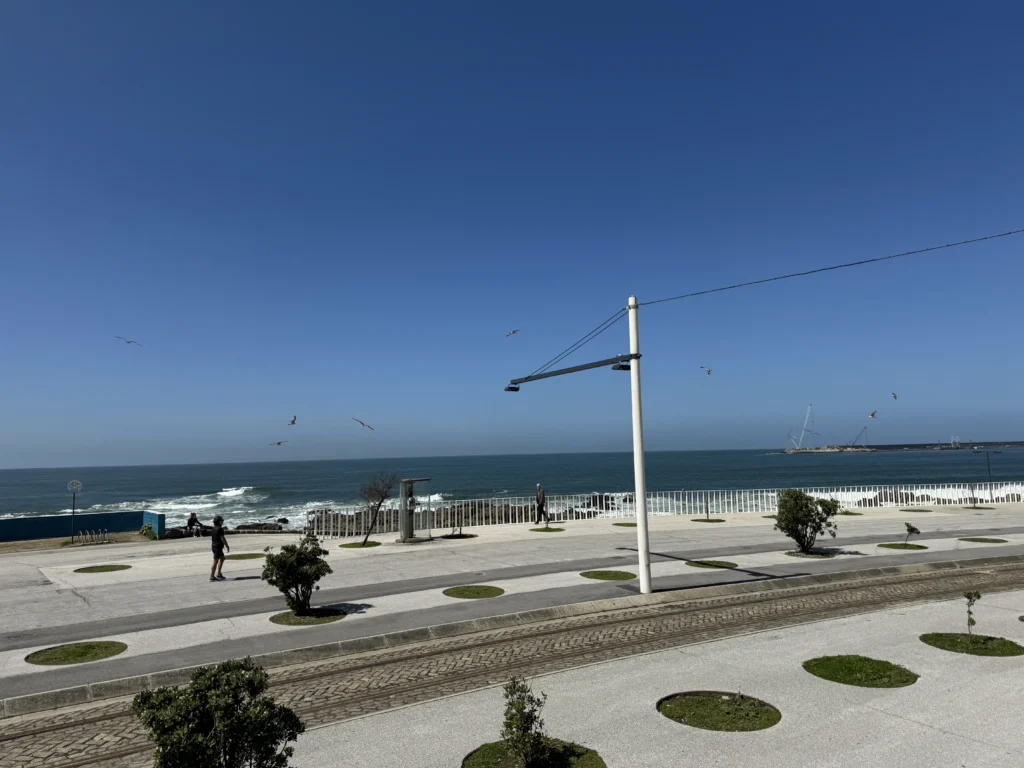 Foz do Douro promenade in Porto, Portugal