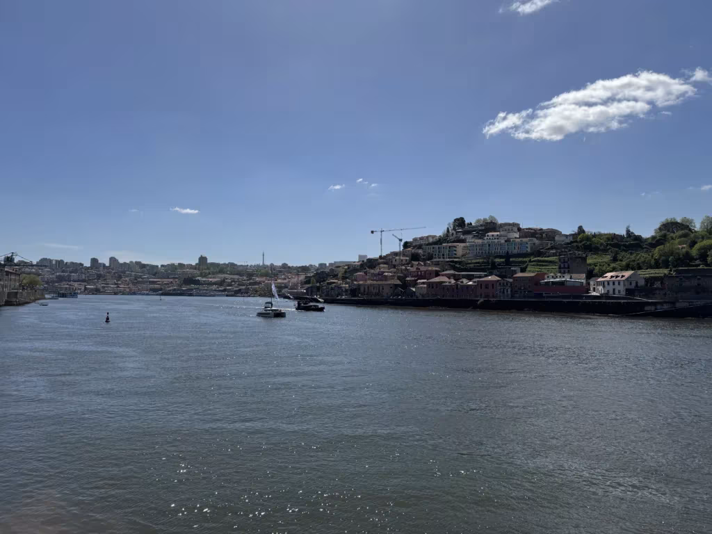 Views from the City Sightseeing bus in Porto, Portugal