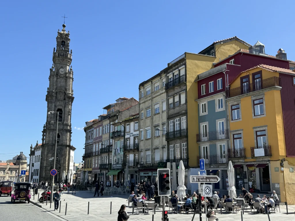 Torre dos Clerigos in Porto, Portugal