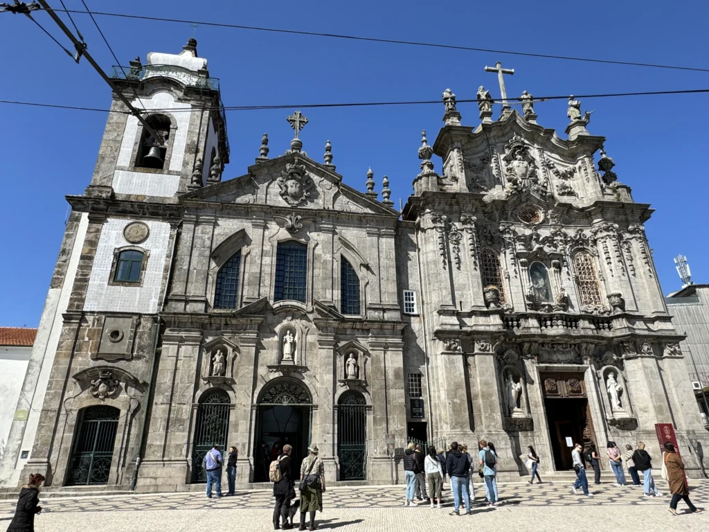 Front of churches Carmo and Carmelitas in Porto, Portugal