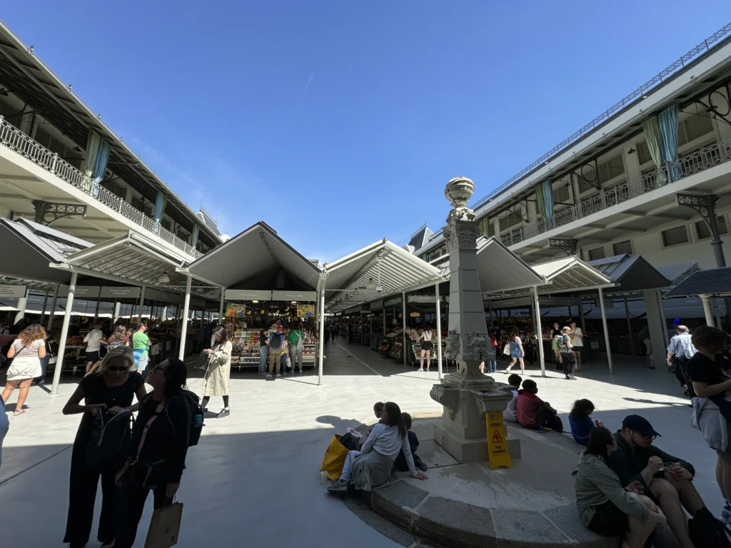 Inside Mercado do Bolhao in Porto, Portugal