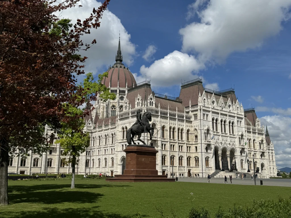 Hungarian Parliament in Budapest, Hungary