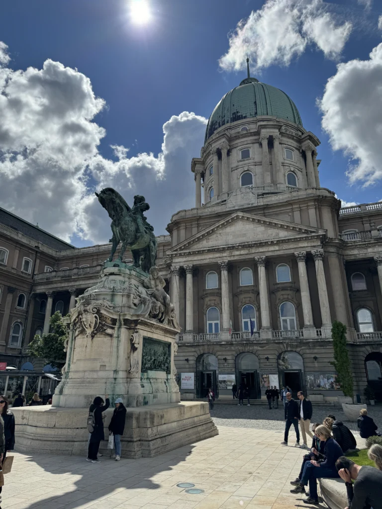 Buda Castle in Budapest, Hungary