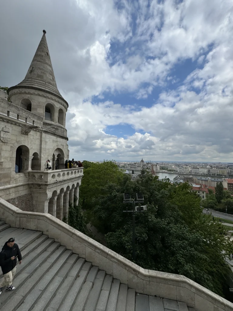 Fisherman's Bastion in Budapest, Hungary