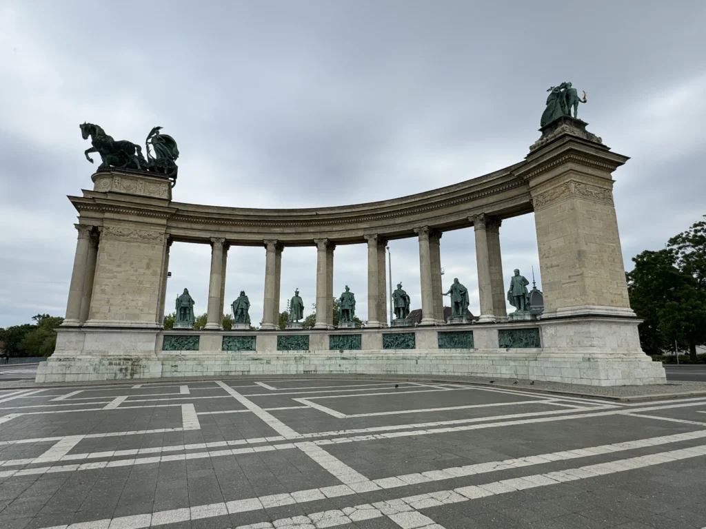 Heroes' Square in City Park, Budapest