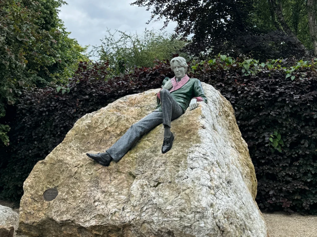 Oscar Wilde Monument in Merrion Square Park, Dublin