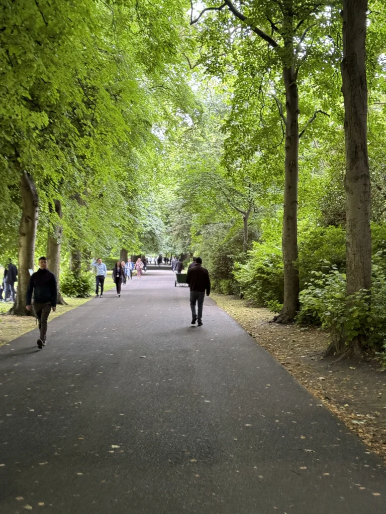 St Stephen's Green in Dublin, Ireland