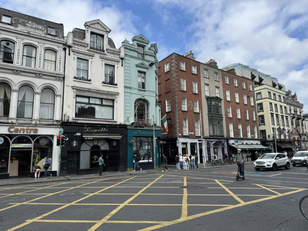 Temple Bar neighbourhood in Dublin, Ireland