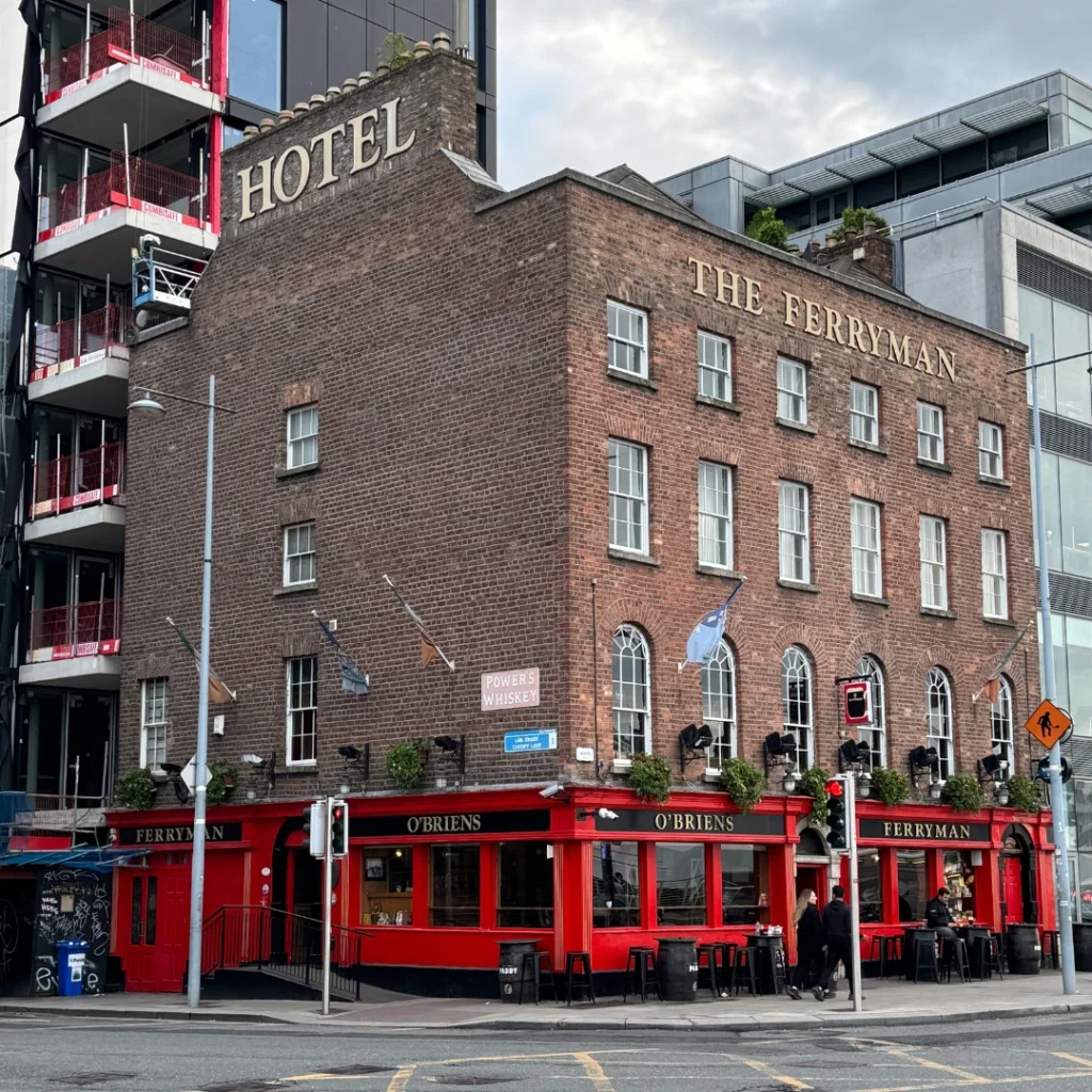 Ferryman building in Dublin, Ireland