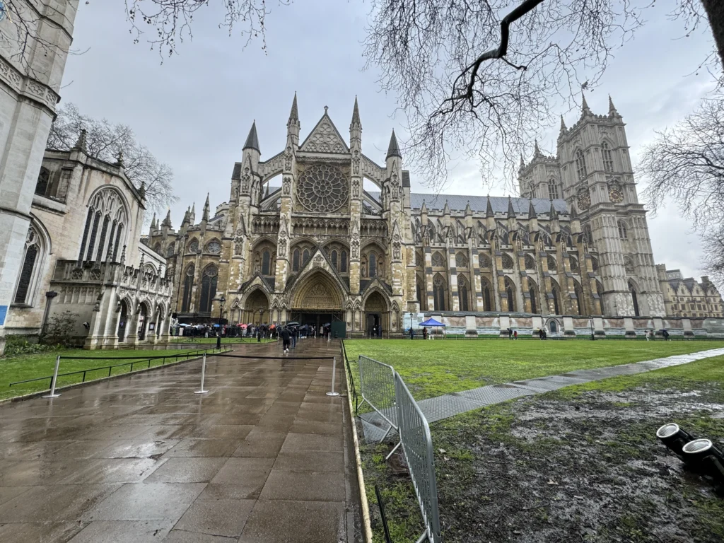 Westminster Abbey in London, England