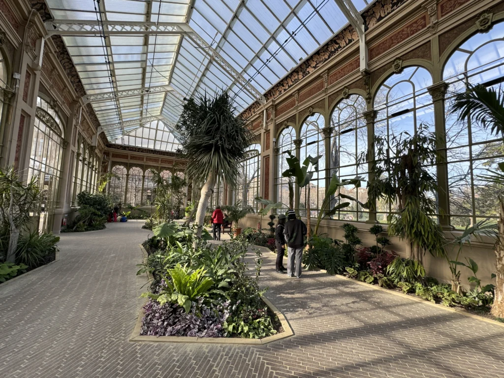 Hivernacel at Ciutadella Park in Barcelona, Spain