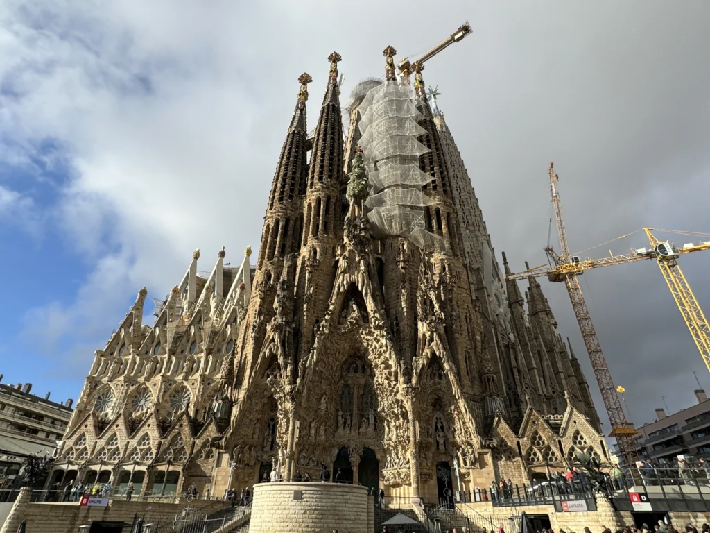La Sagrada Familia in Barcelona, Spain