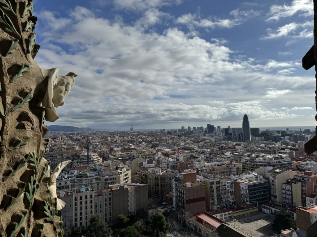 La Sagrada Familia in Barcelona, Spain