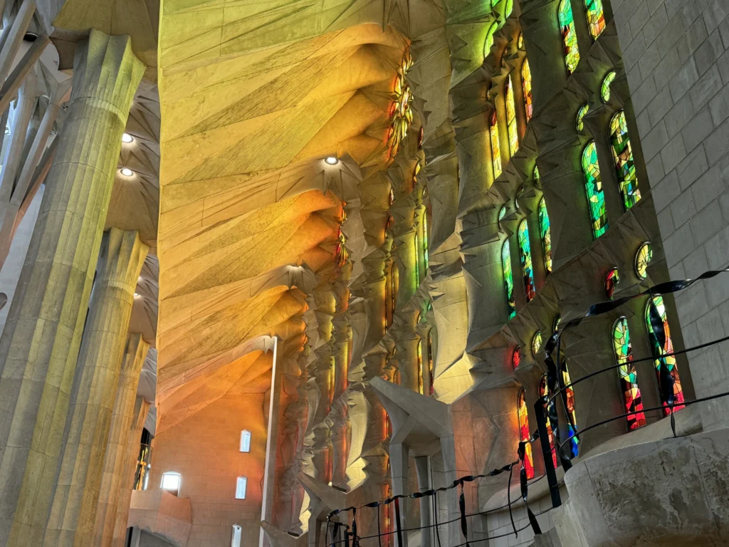 La Sagrada Familia in Barcelona, Spain