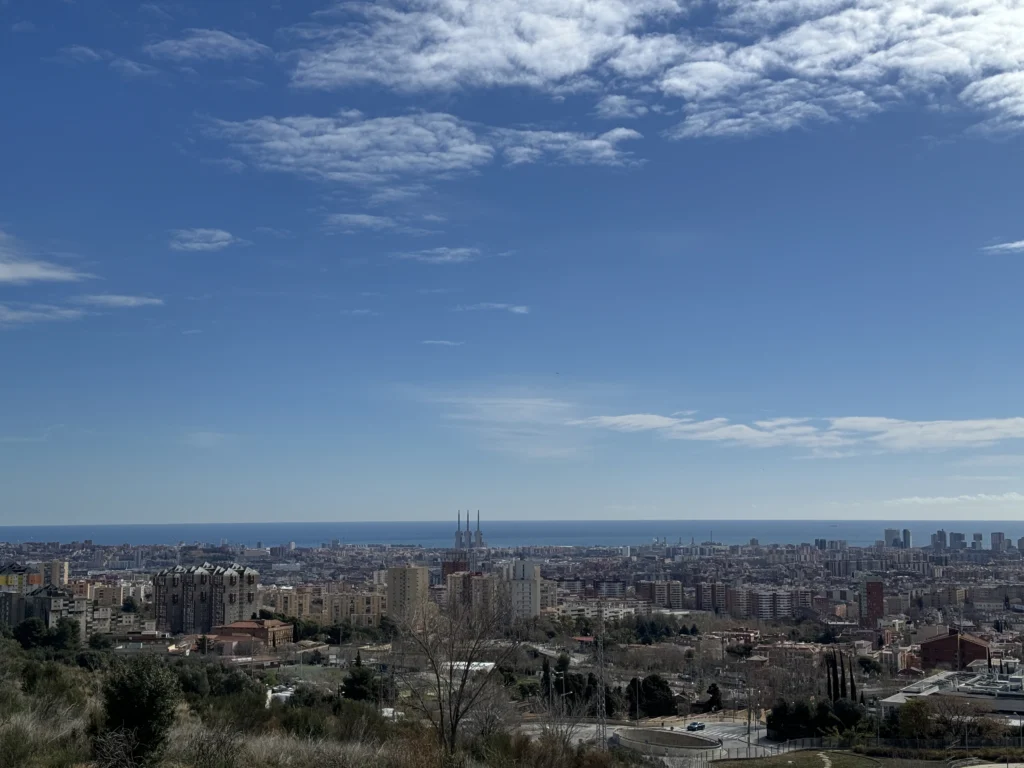 Mirador d'Horta in Barcelona, Spain