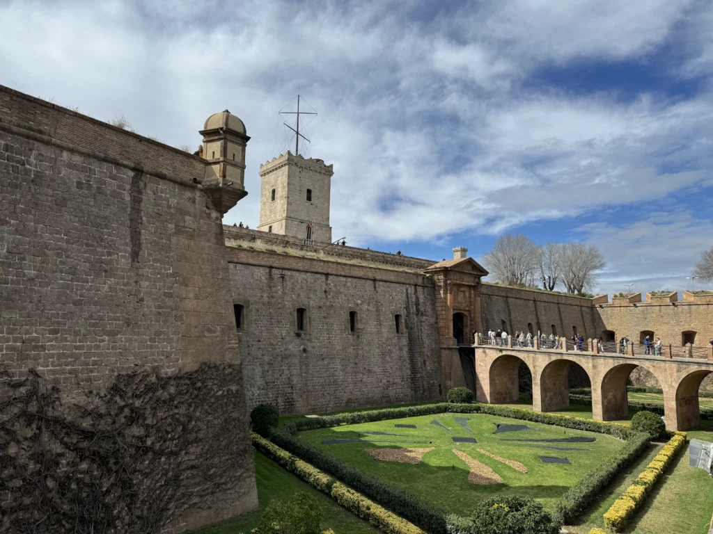 Caste at Montjuic in Barcelona, Spain