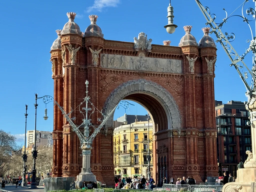 Arc de Triomf in Barcelona, Spain