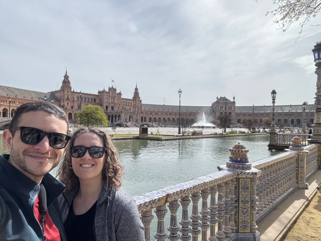 Plaza de Espana in Seville, Spain