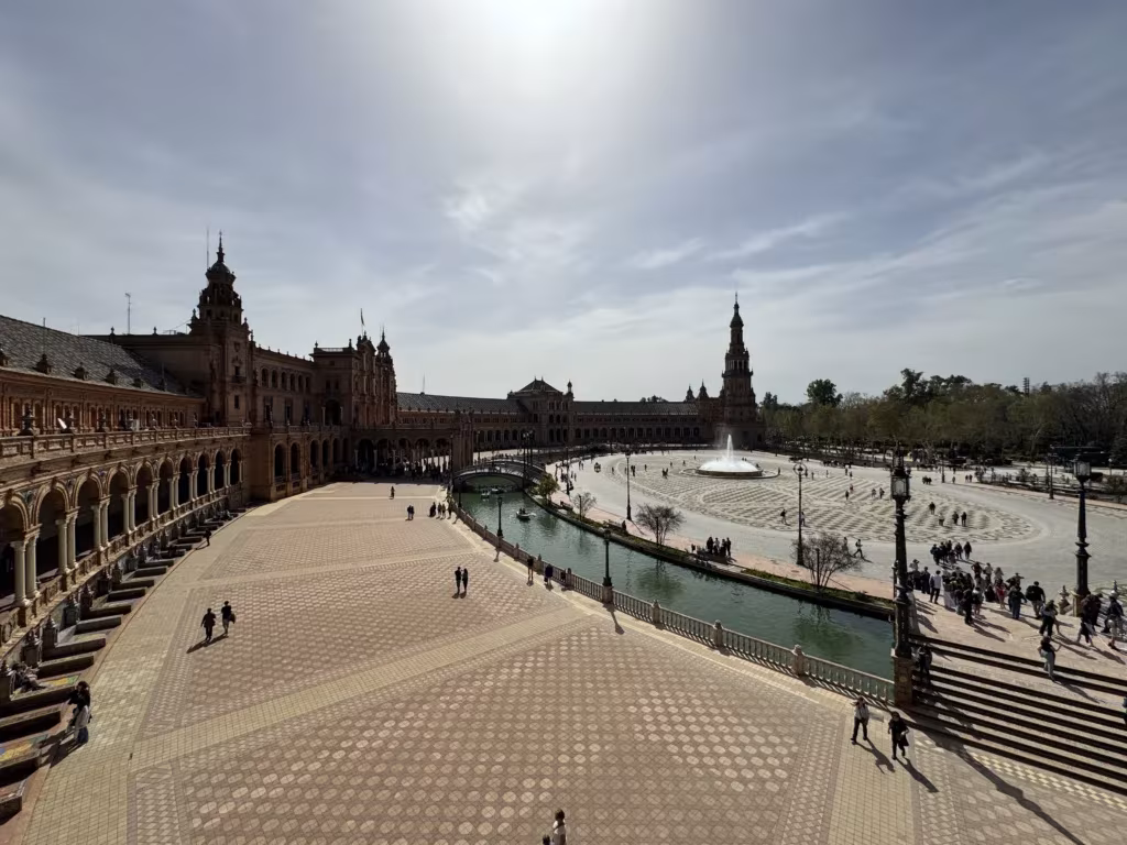 Plaza de Espana in Seville, Spain