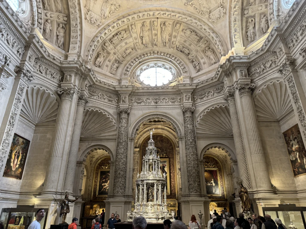 Inside the Cathedral of Seville