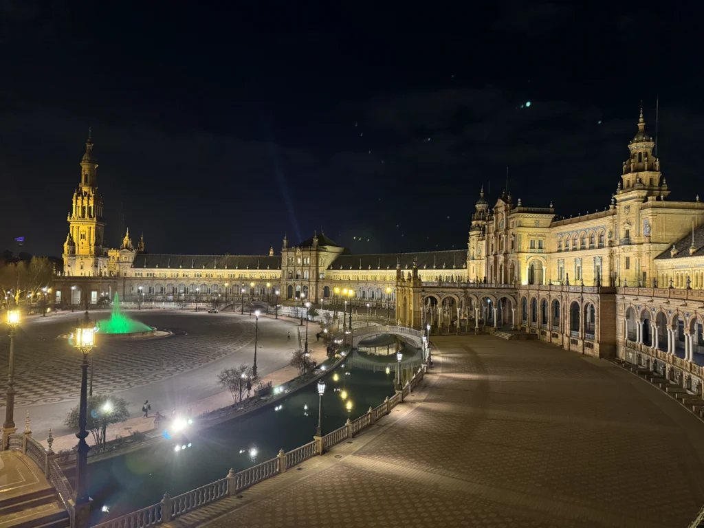 Plaza de Espana in Seville, Spain