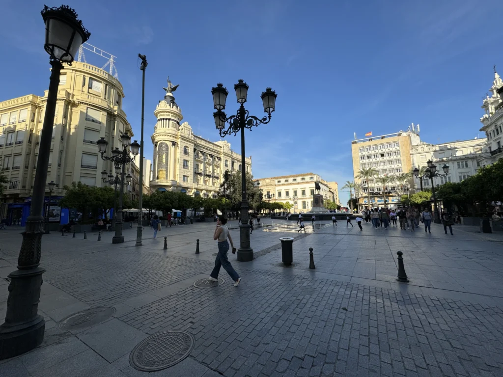 Plaza de las Tendillas in Cordoba, Spain