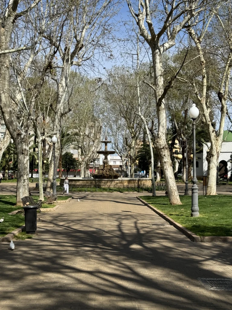 Jardines de la Merced in Cordoba, Spain