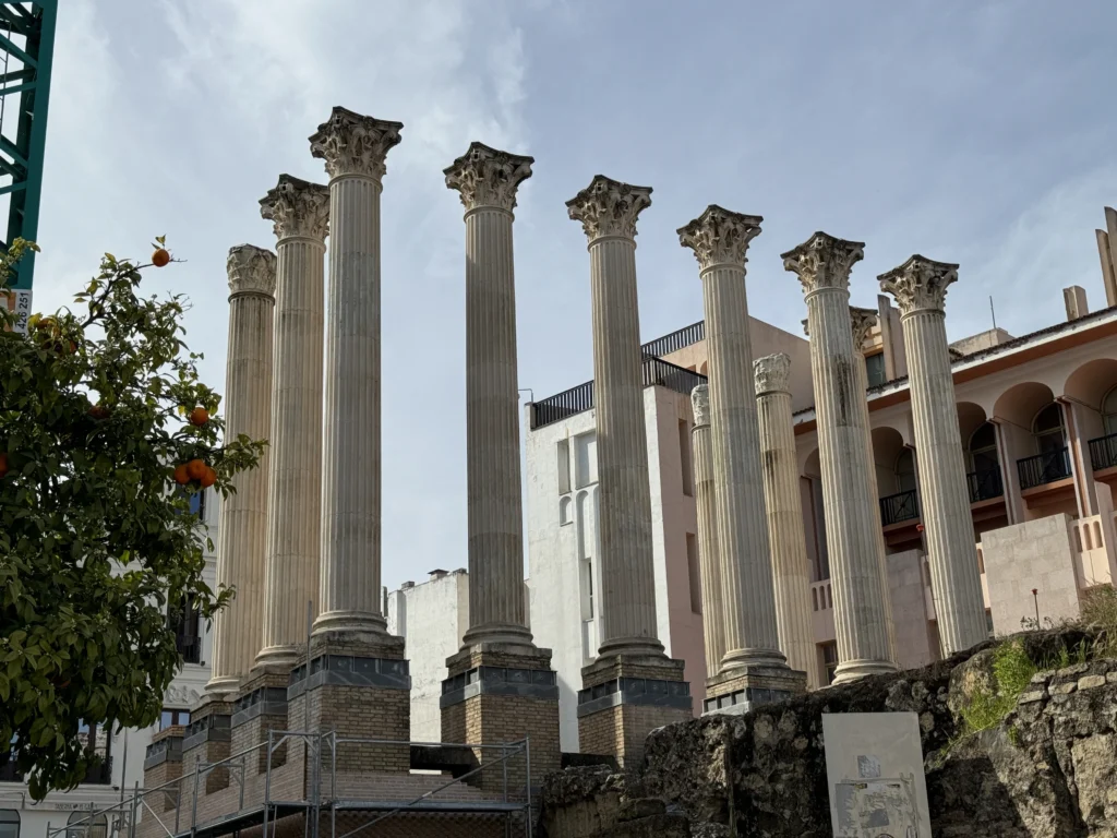 Templo Romano in Cordoba, Spain