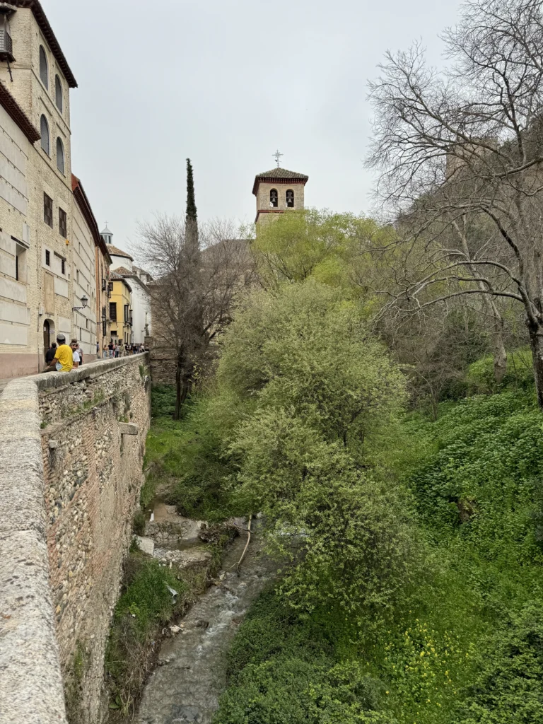 Carrera del Darro in Granada, Spain