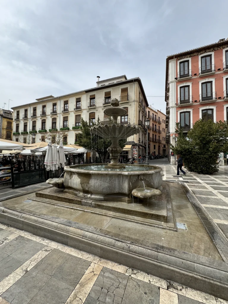 Plaza Nueva de Granada in Granada, Spain