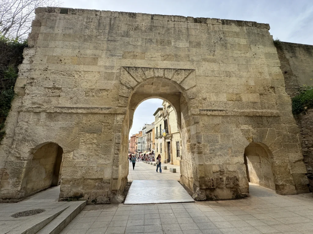 Puerte de las Granadas in the Realejo neighbourhood in Granada, Spain