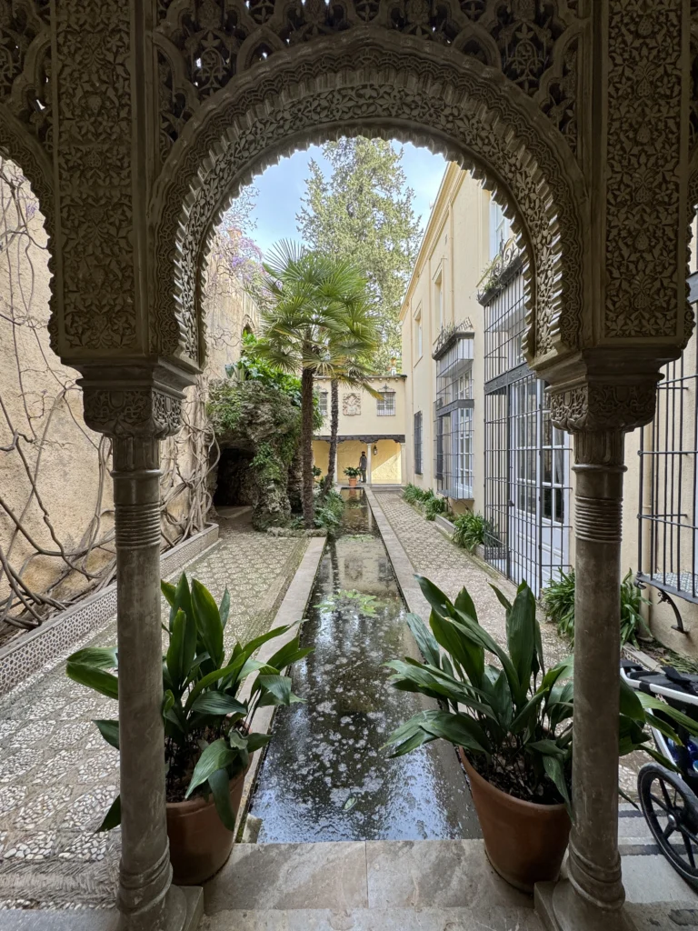 Frances Garden in Granada, Spain