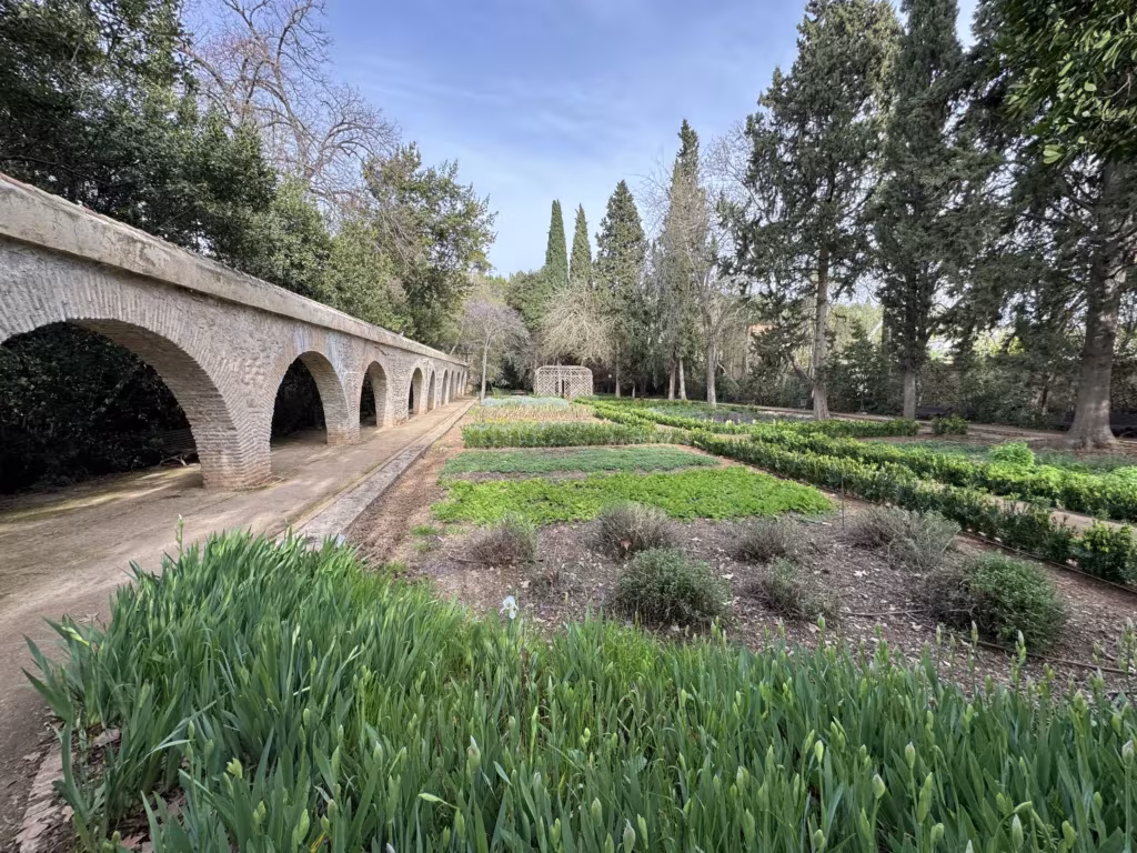 Frances Garden in Granada, Spain