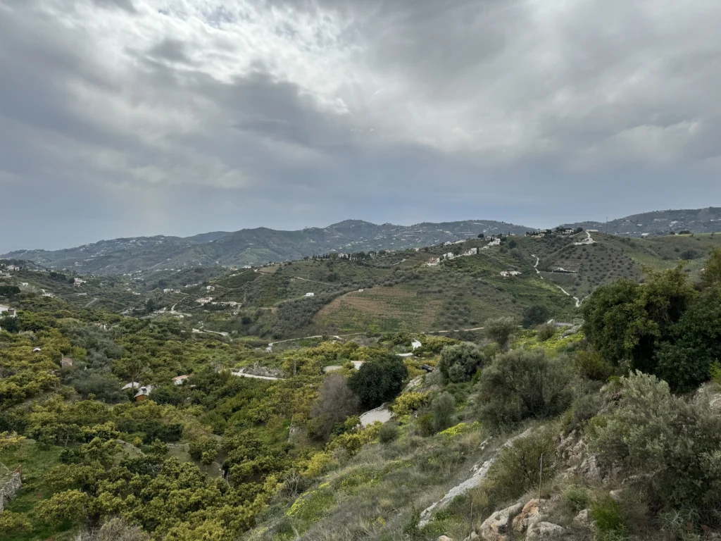 Views in Frigiliana, Spain