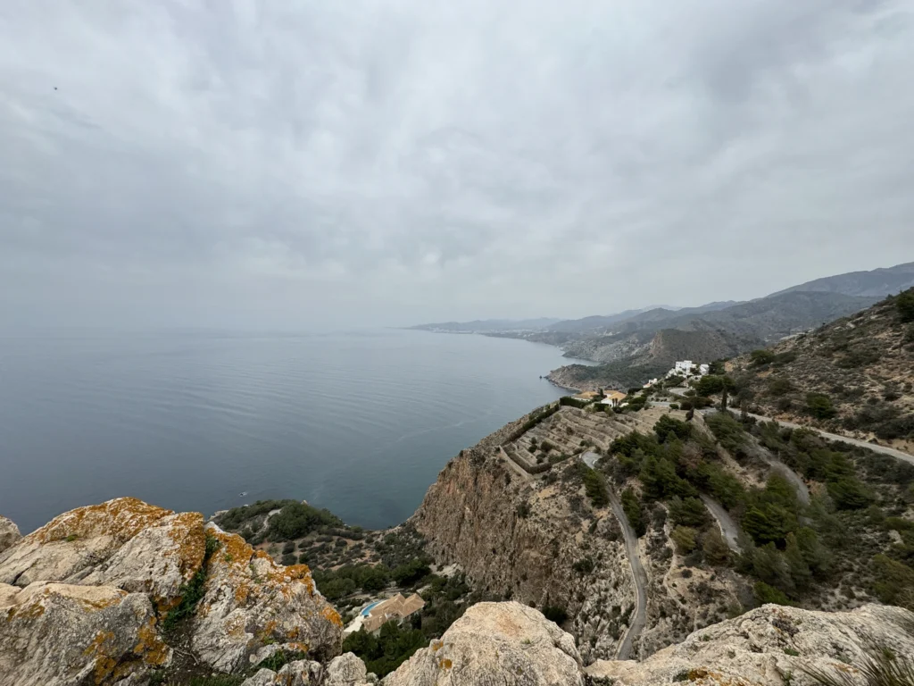 Mirador de Cerro Gordo in Costa del Sol, Spain