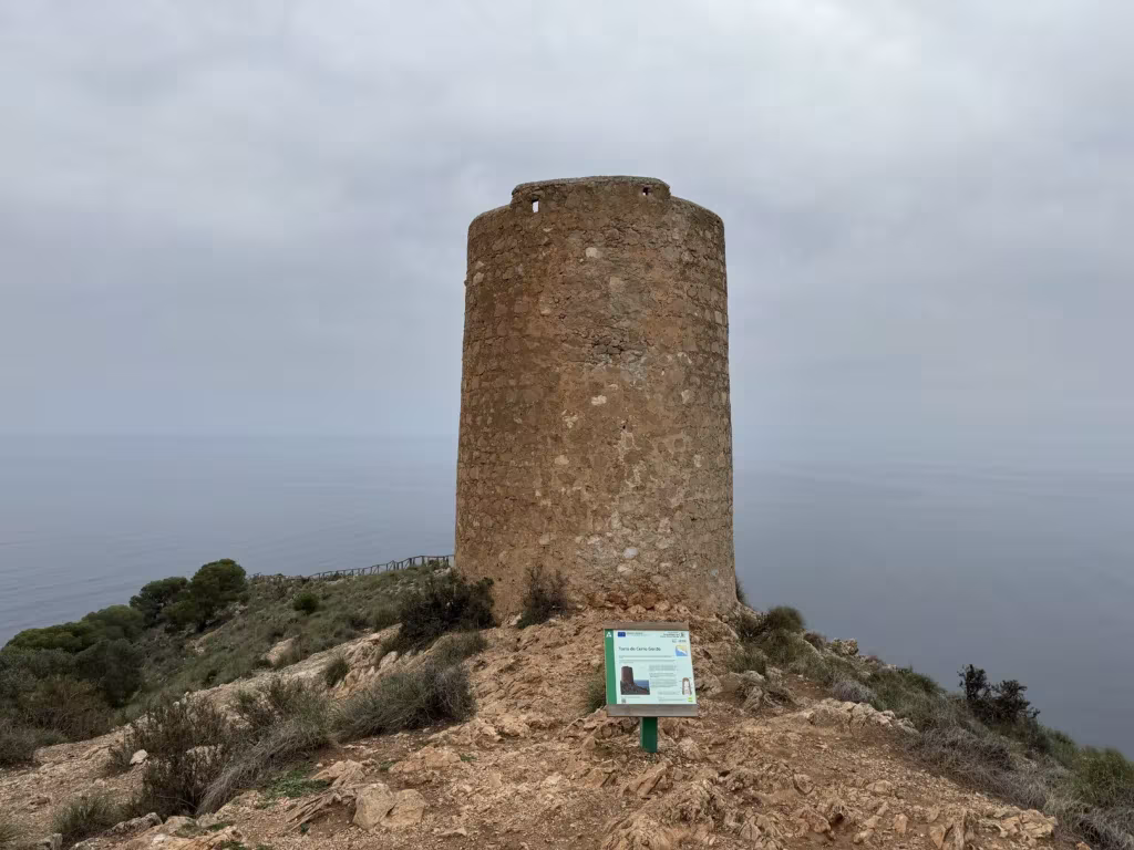 Torre Vigia de Cerro Gordo in Costa del Sol, Spain