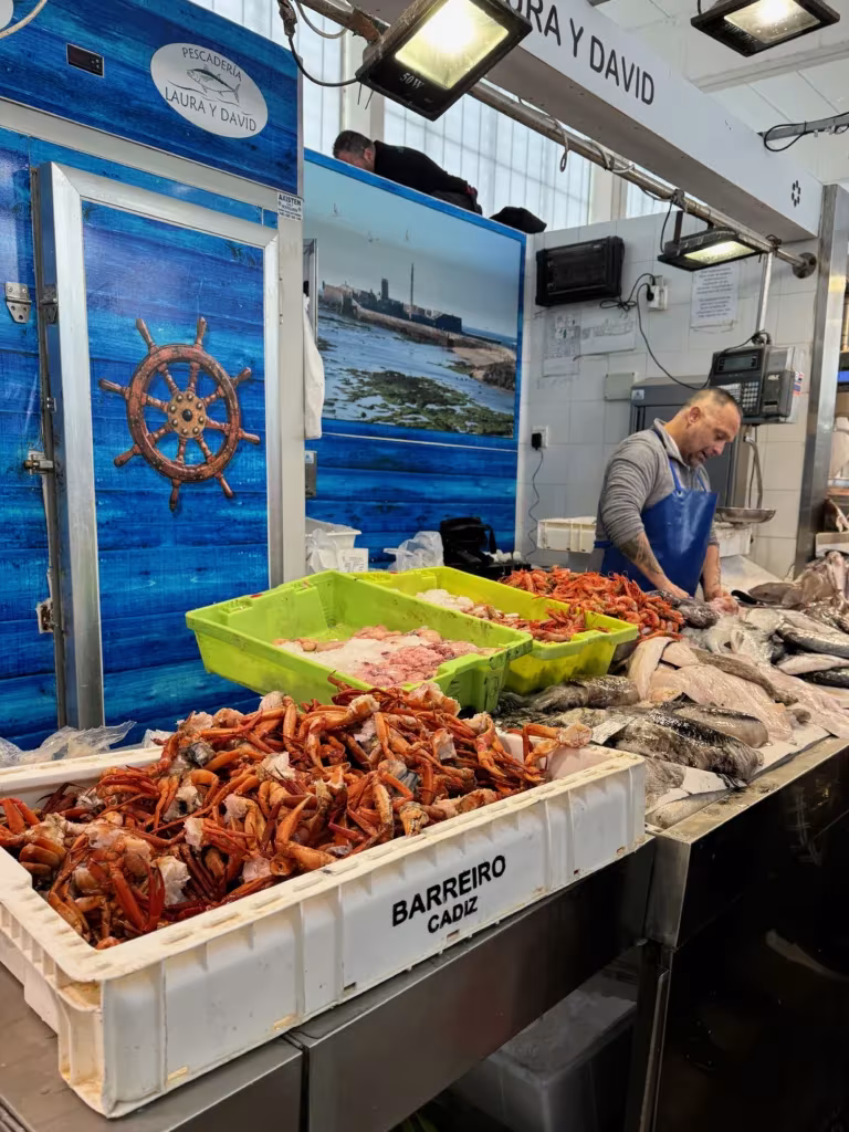 Mercado Central in Cadiz, Spain