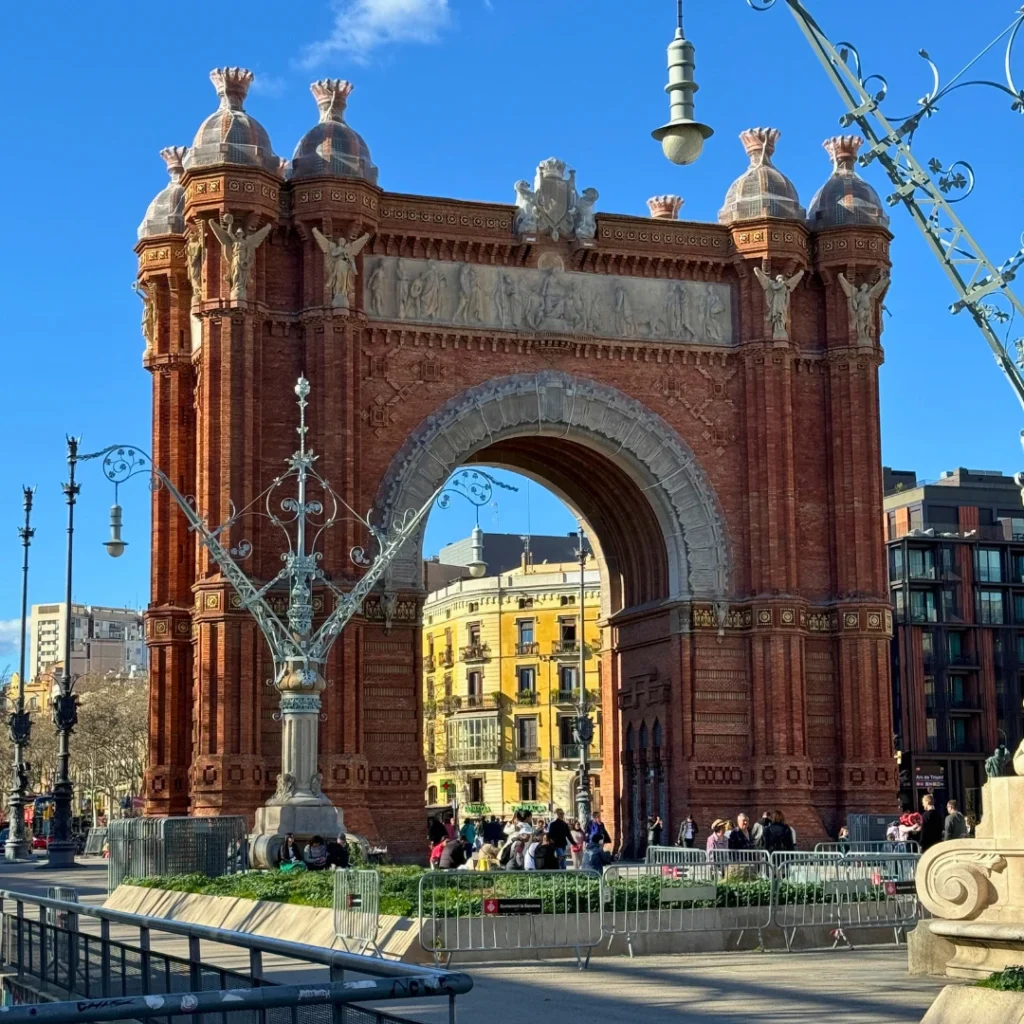 Arc de Triomf in Barcelona, Spain