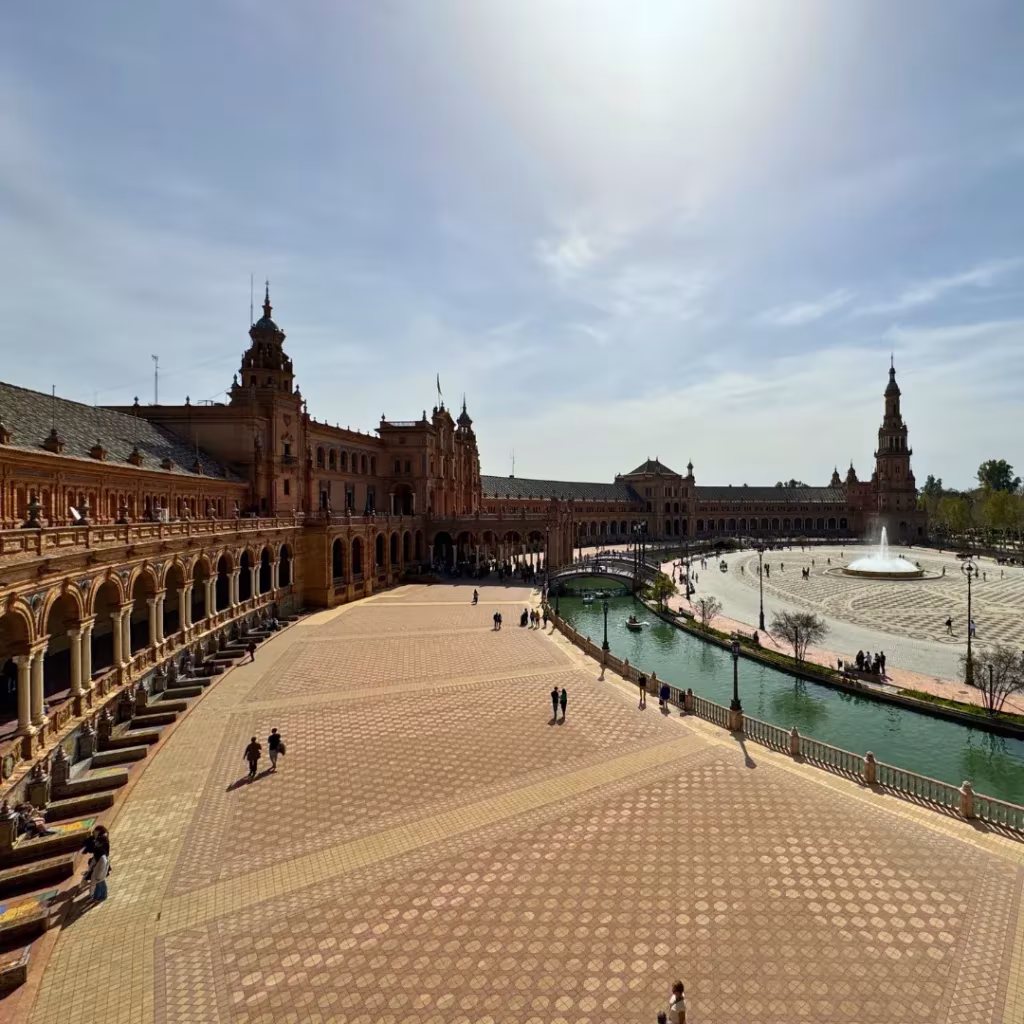 Plaza de Espana in Seville, Spain