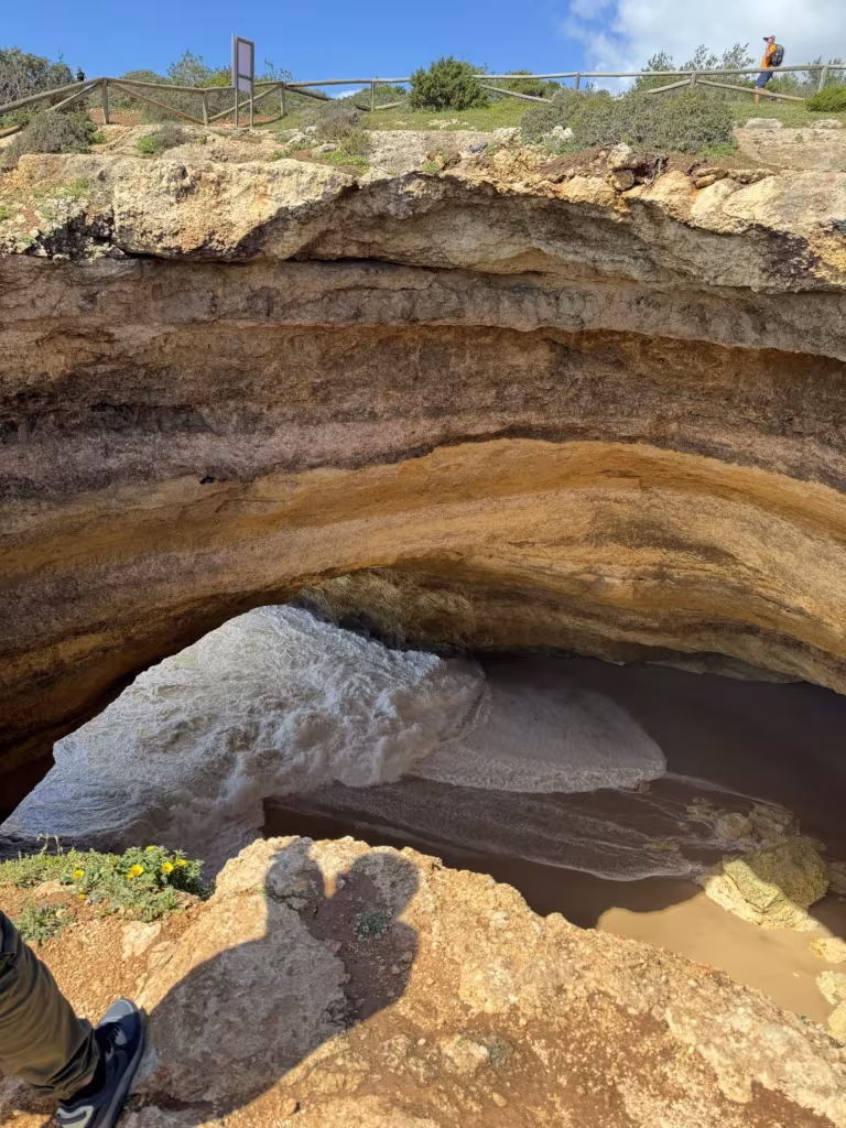 Benagil Cave in the Algarve, Portugal