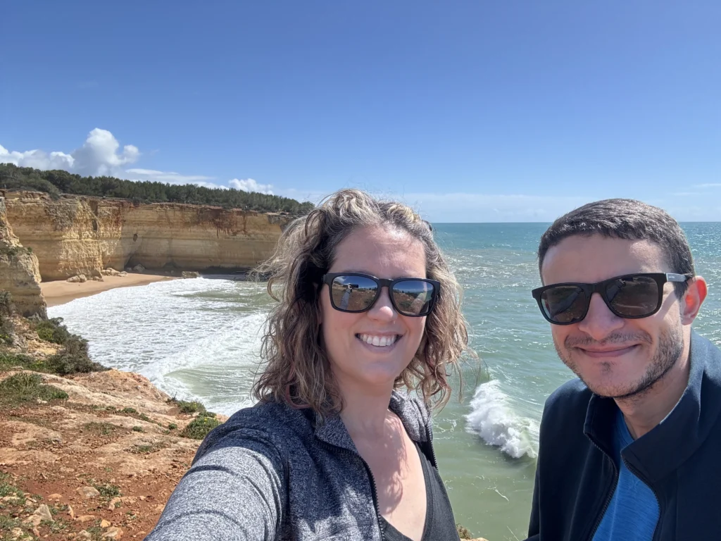 Marinha Beach area of the Algarve, Portugal