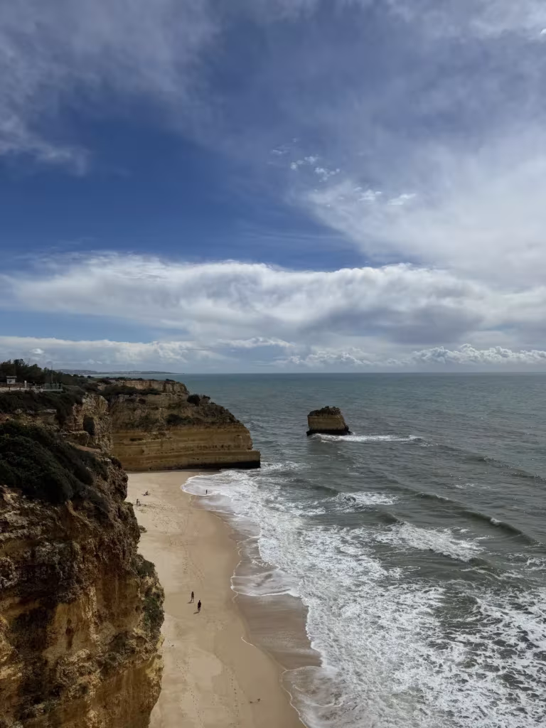 Marinha Beach in the Algarve, Portugal