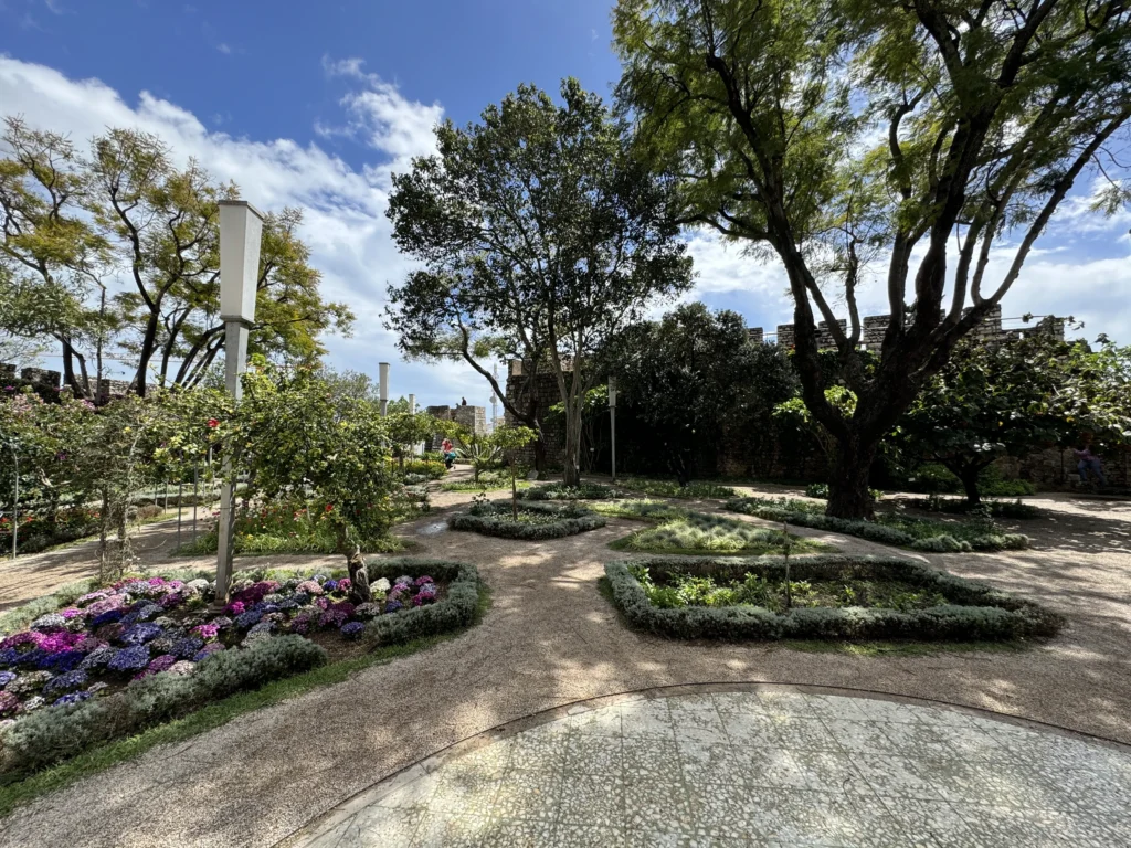 Gardens at the Castelo de Tavira