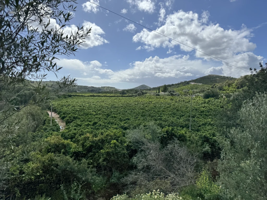 Scenery near Pego do Inferno in the Algarve, Portugal