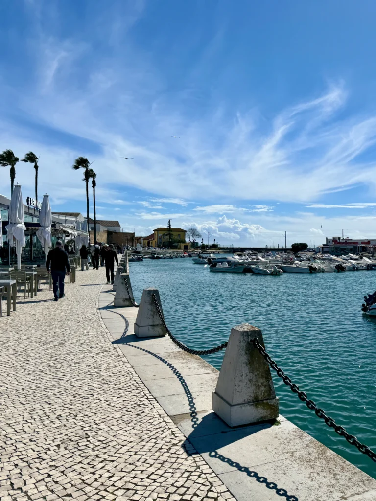 Marina in Faro, Portugal